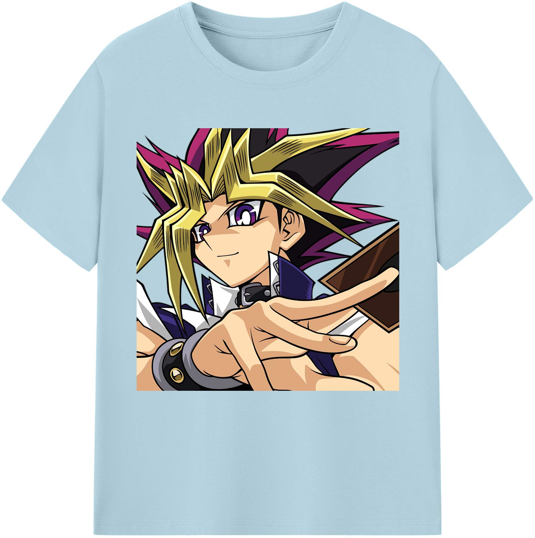 （画像用） 遊☆戯☆王 Yu-Gi-Oh! 綿100％半袖Tシャツ（フロントプリント）